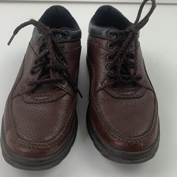 Rockport World Tour Classic Brown Leather Women's Lace Up Oxford Shoes size 6 - Picture 2 of 10
